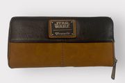 Loungefly Star Wars Han Solo 8” X 4” Zip Around Accordian Wallet