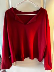 Francesca’s Cropped Long Sleeve 