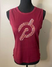 Red Workout Tank Top In xS