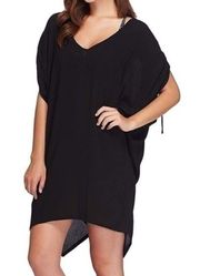 Skye Swimwear black Marici coverup