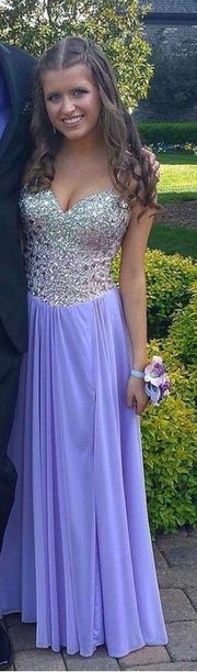 Lavender Formal / Prom Dress