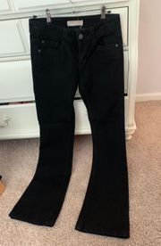 Vintage Black Flare Jeans 