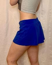 Vintage Lands' End Cobalt Blue Tennis Skirt- 6