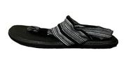 Women's Yoga Sling 2 Black/White SWS10001 Slingback Sandals Shoes Size 6