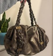 Brown Leather Shoulder Bag