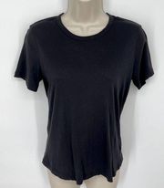 Cotton Citizen NEW Womens Standard Tee Relaxed Fit Short Sleeve Size S Jet Black