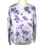 bp Tie Dye Sweatshirt Purple Orchid White Size XL NWT