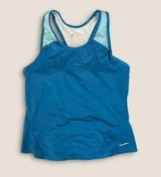 New Balance Running Tank Top Teal L