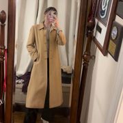 Nordstrom Camel Hair Trench Coat