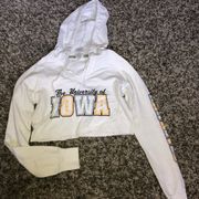 IOWA cropped sweatshirt