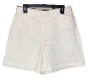 Dockers Vintage Y2K White Flat Front Shorts 12