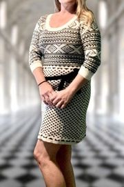 NWOT  Aztec Sweater Dress