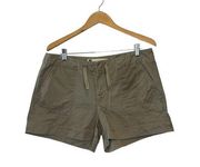 Gap Jeans Olive Green Chino Shorts Size 14