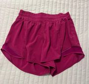 Hotty Hot Low-Rise 4” Shorts Ripened Raspberry