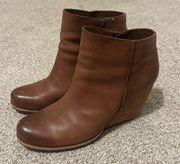 Kork-Ease brown ankle boots