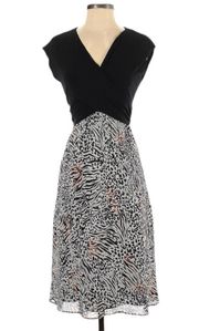 Dressbarn Animal Print Dress Size 4