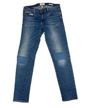 Frame Denim Le Garcon Slim Straight Denim Jeans Sz 27 LGJ270 Berkley Square