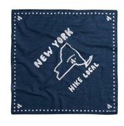 Madewell Twilight NEW YORK Hike Local Bandanna 21.7" Square Cotton Blue NWT