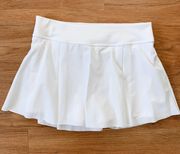 Nike White  Tennis Skirt