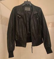 CiSono Faux Leather Jacket Size L