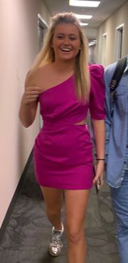 Magenta Dress