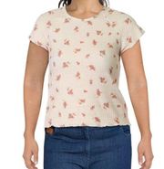 Coco + Jaimeson ribbed soft antique rose top