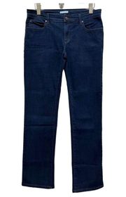 Eileen Fisher Blue Organic Cotton Blend Jean Size 6 Petite See Description