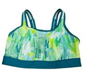 Title Nine Women Athena Sports Bra Wireless High Impact Support Bra Size 34D