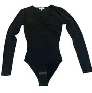 Women's Madewell Faux Wrap Bodysuit size XS NWOT