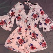 Haute monde womens playsuit womens HTF discontinued summer outfit cocktail nWT M