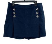 Liz Claiborne Golf Navy Blue Nautical Skort Size 12