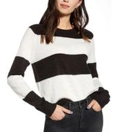 NWT Treasure & Bond Black & White Striped Crew Neck Sweater Size XS