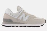 New Balance Nimbus Cloud / White 574 Core Sneakers Size 8.5 US Wide