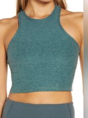 Beyond Yoga Studio Crop Space Dye Athletic Top