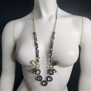 Loft Gold & Purple Necklace