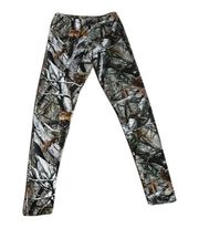 Camo/White, Gray, Brown, Black, and Green Leggings