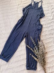 Navy Blue Summer Jumpsuit Jumper