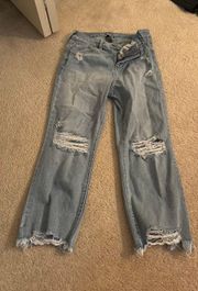 Denim Ripped Jeans 
