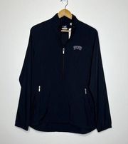 NWT Cutter & Buck WeatherTec TCU Black Pullover Jacket