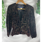 42 Norton McNaughton Petites velvet blazer