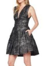 Bailey 44 Size 0 Dress Keep On Dreaming Metallic Silver Gray Sequins NWT 1458
