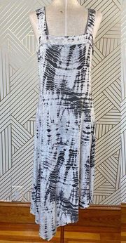 Brynn Walker Tie Dye Amaia Dress w/ Matching Shrug