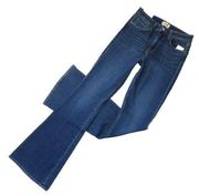 NWT L'Agence Bell in Authentique High Rise Flare Stretch Jeans 26 x 34 $265