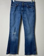 7 For All Mankind A Pocket Flare Jeans 29