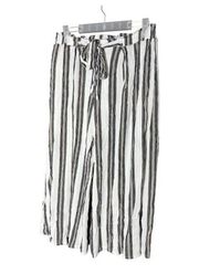 Simplee Striped Palazzo‎ Pant with Slit Size Medium