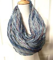 Croft & Barrow blue infinity scarf