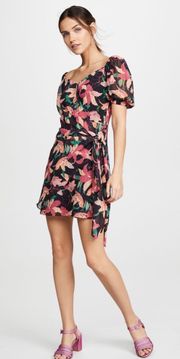 Revolve Floral Mini Dress “Talulah Night Mirage”