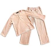 Soft & Cozy Company Pink Fuzzy Pajama Set size M/L