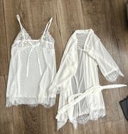 White Lingerie Set