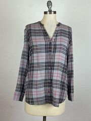 Soft Joie Plaid Button Down Shirt